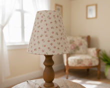 Load image into Gallery viewer, Candle Clip Lampshade - Ditsy Cotton - Pink multi