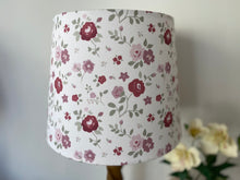 Load image into Gallery viewer, Empire Lampshade - Linen and Rose - Beatrice 25cm empire