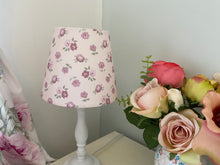 Load image into Gallery viewer, Mini Empire Lampshade - Linen & Rose - Martha Pink - 15cm