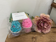 Load image into Gallery viewer, Bath Melts - Wild Olive - Clear egg box of 4