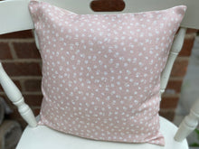 Load image into Gallery viewer, Cushion Cover - Linen & Rose Primrose Pink Ditsy - 36cm x 36cm