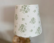 Load image into Gallery viewer, Mini Empire Lampshade - Linen & Rose - Damson Fog - 15cm
