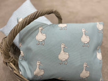 Load image into Gallery viewer, Cushion Cover - Milton and Manor Farmhouse Duck - 30cm x 40cm- Blue