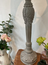Load image into Gallery viewer, Lamp base - Ophelia Delux Light Grey Table Lamp base - 54cm high