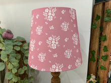 Load image into Gallery viewer, Empire Lampshade - Linen & Rose Damson Rose - 20cm Empire