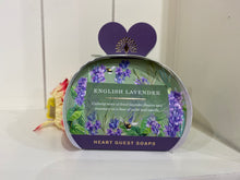 Load image into Gallery viewer, Mini Heart Soaps - English Soap Company - Lavender