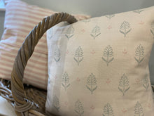 Load image into Gallery viewer, Cushion Cover - Sarah Hardaker - Emelie Pink on cream - 36cm x 36cm