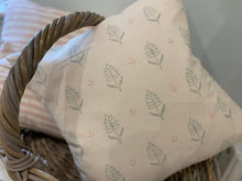 Load image into Gallery viewer, Cushion Cover - Sarah Hardaker - Emelie Pink on cream - 36cm x 36cm
