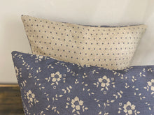 Load image into Gallery viewer, Cushion Cover - Linen and Rose Emilia Denim - 32cm x 32cm