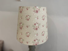 Load image into Gallery viewer, Empire Lampshade - Linen & Rose Damson Vintage - 20cm Empire