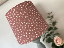 Load image into Gallery viewer, Empire Lampshade - Linen and Rose - Ditsy Foxglove - 25cm