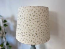 Load image into Gallery viewer, Empire Lampshade - Linen and Rose - Ditsy Straw multi - 25cm