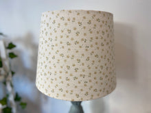 Load image into Gallery viewer, Empire Lampshade - Linen and Rose - Ditsy Straw multi - 25cm