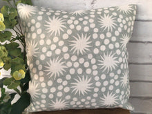 Load image into Gallery viewer, Cushion Cover - Peony and Sage Duck Egg Blue Sundance - 32cm x 32cm