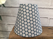 Load image into Gallery viewer, Candle Clip Lampshade - Olive and Daisy Agnes Blue