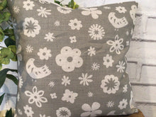 Load image into Gallery viewer, Cushion Cover - Olive and Daisy Freya Linen in Grey - 32cm x 32cm