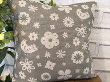 Load image into Gallery viewer, Cushion Cover - Olive and Daisy Freya Linen in Grey - 32cm x 32cm