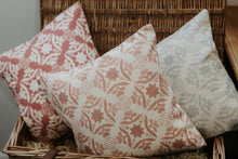 Load image into Gallery viewer, Cushion Cover - Olive and Daisy Jamila Raspberry blotch - 32cm x 32cm