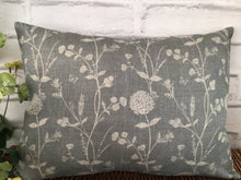 Load image into Gallery viewer, Cushion Cover - Peony and Sage Walled Garden Driftwood Grey - 30cm x 40cm