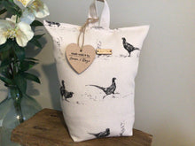 Load image into Gallery viewer, Weighted Doorstop - Milton and Manor Pheasant Country doorstop