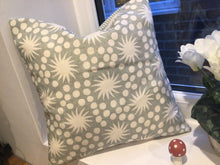 Load image into Gallery viewer, Cushion Cover - Peony and Sage Duck Egg Blue Sundance - 32cm x 32cm