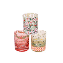 Load image into Gallery viewer, Cath Kidston Christmas -set of 3 tealight holders
