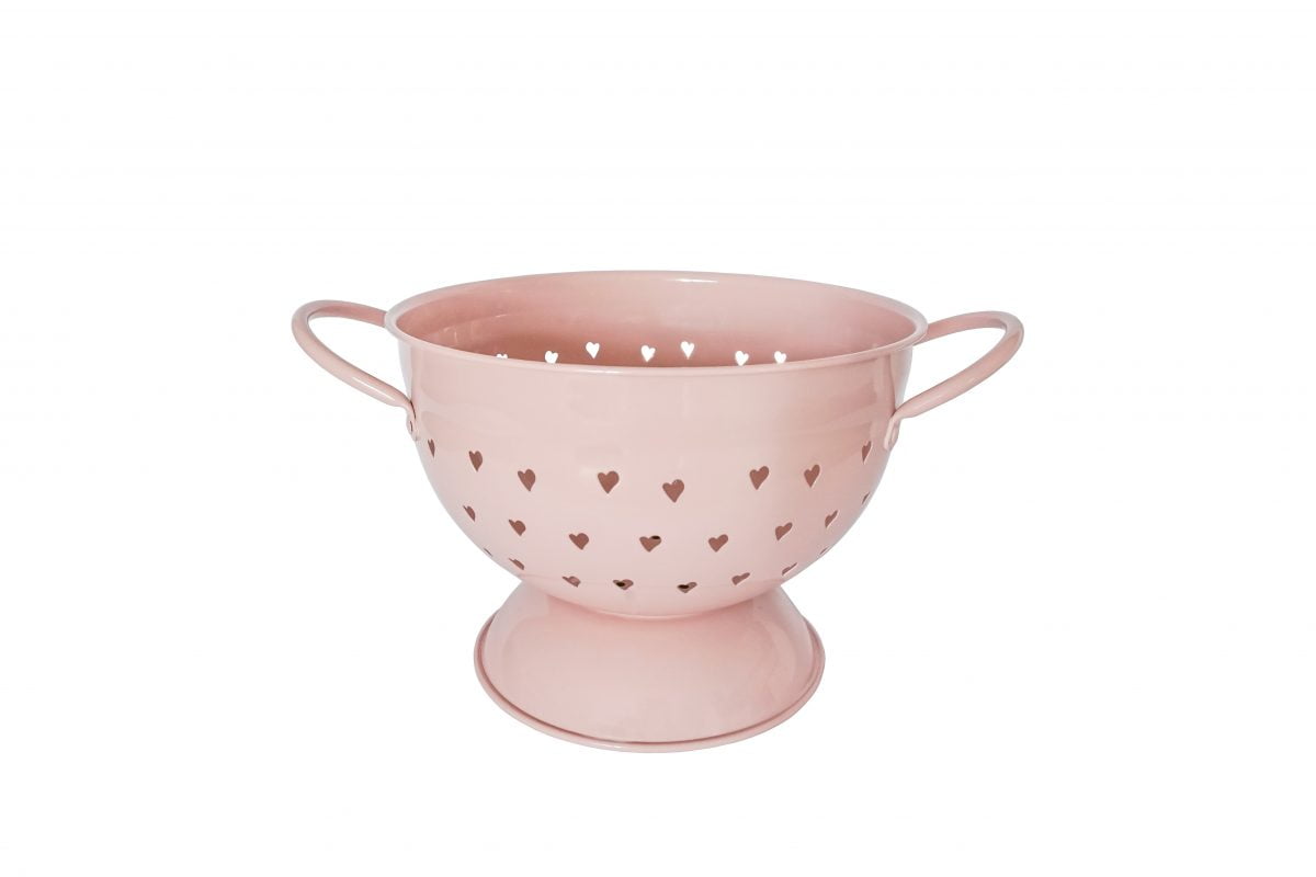 Isabelle Roses - Colander - Pink Hearts