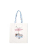 Pretty tote shopping bag - Portia flower market by Greengate