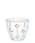 Pretty floral latte cup - Hannah - GreenGate