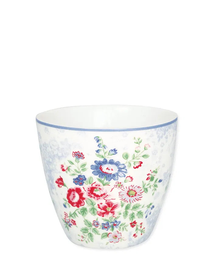 Pretty floral latte cup - Ailis - GreenGate