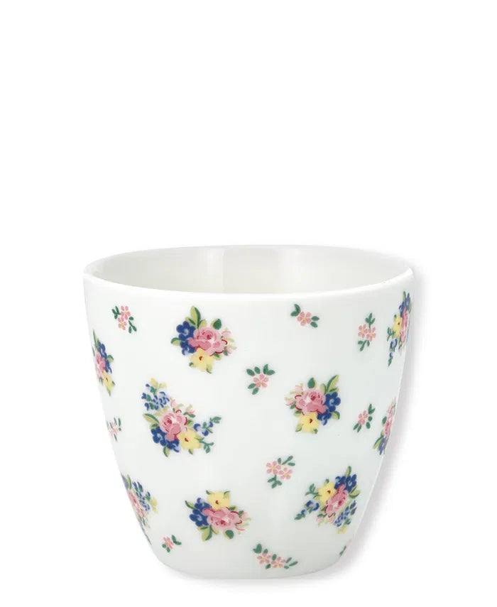 Pretty floral latte cup - Augusta - GreenGate