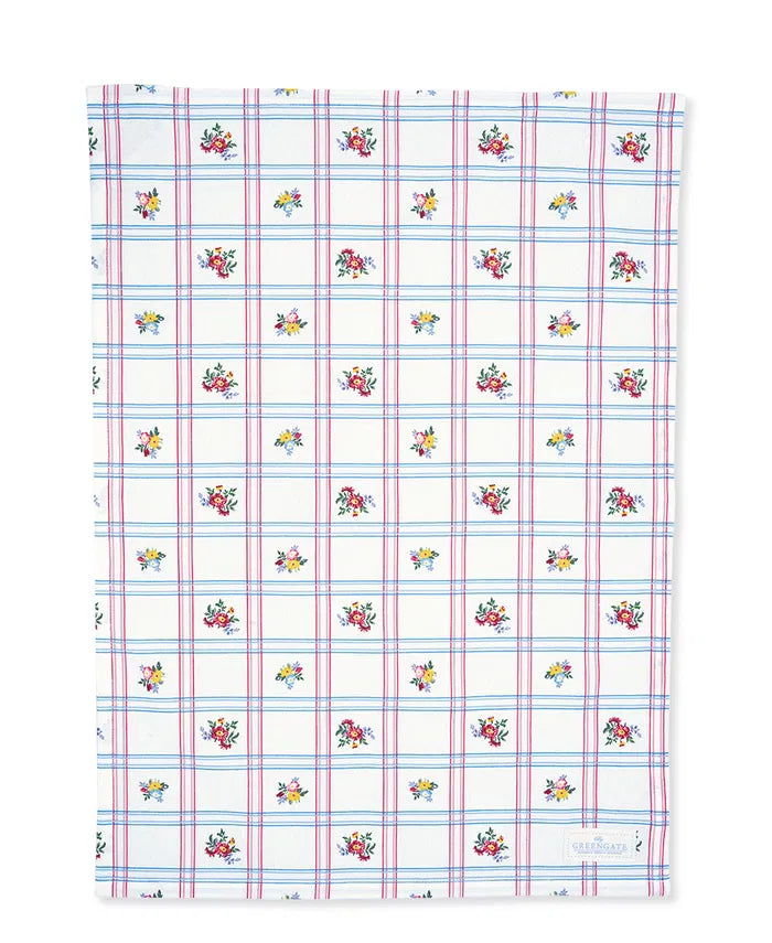 Tea Towel - Gaby white - GreenGate