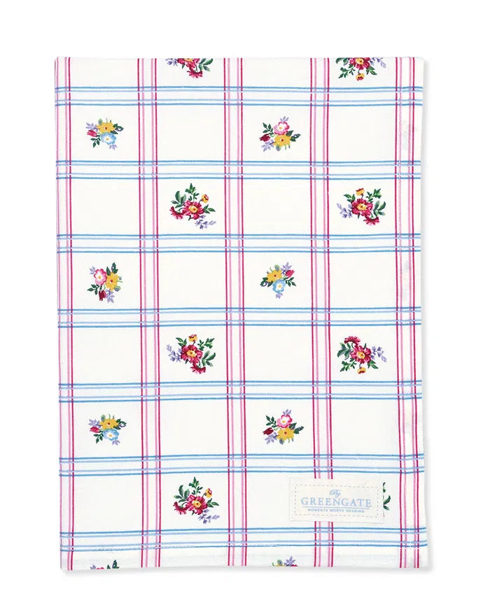 Tea Towel - Gaby white - GreenGate