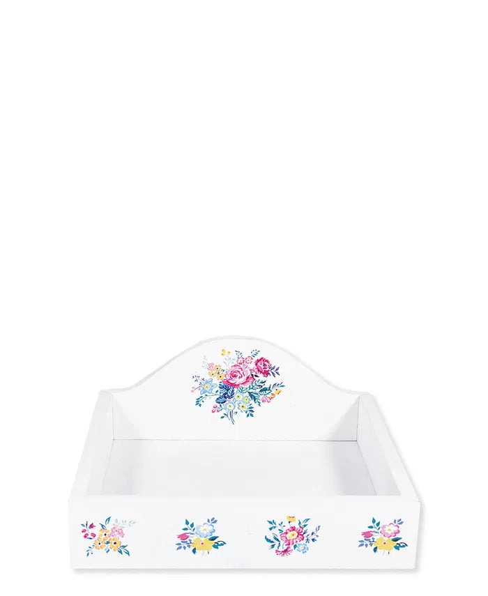 Pretty Cottage style Napkin tray - Elina white by GreenGate