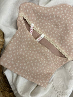 Peg Bag - Linen and Rose - Ditsy Primrose pink