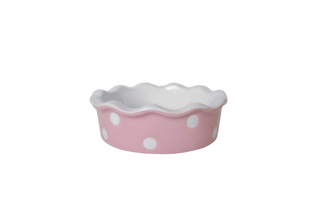 Isabelle Rose - Small Pie Dish - pretty pink