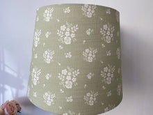 Load image into Gallery viewer, Empire Lampshade - Linen and Rose - Damson in Fog - 25cm
