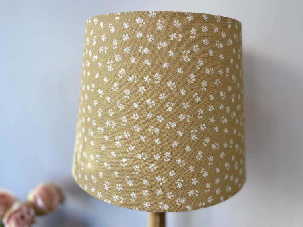 Empire Lampshade - Linen and Rose - Ditsy Parsnip - 25cm