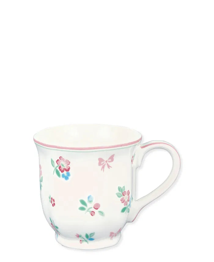 Pretty floral Mug - Athea White - GreenGate