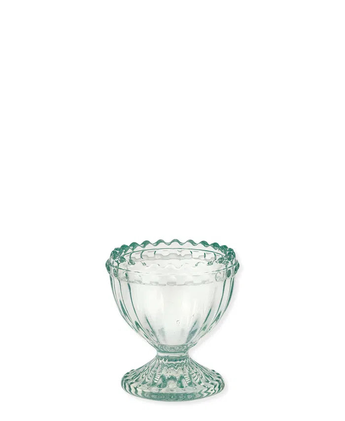 Egg Cup - Alice Mint Glass- Greengate