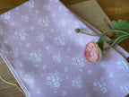 Tea Towel - Linen and Rose - Damson  - Primrose Pink