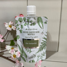 Load image into Gallery viewer, Reed Diffuser Refill - The Botanist - Wild Olive
