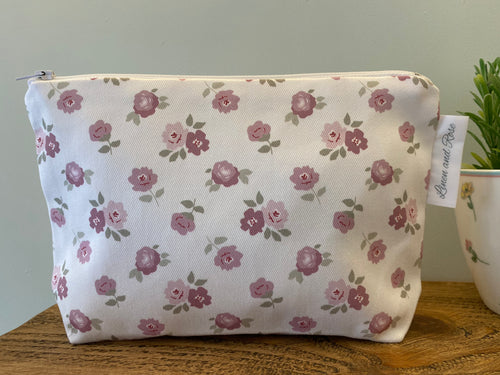 Cotton Cosmetic bag - Martha White