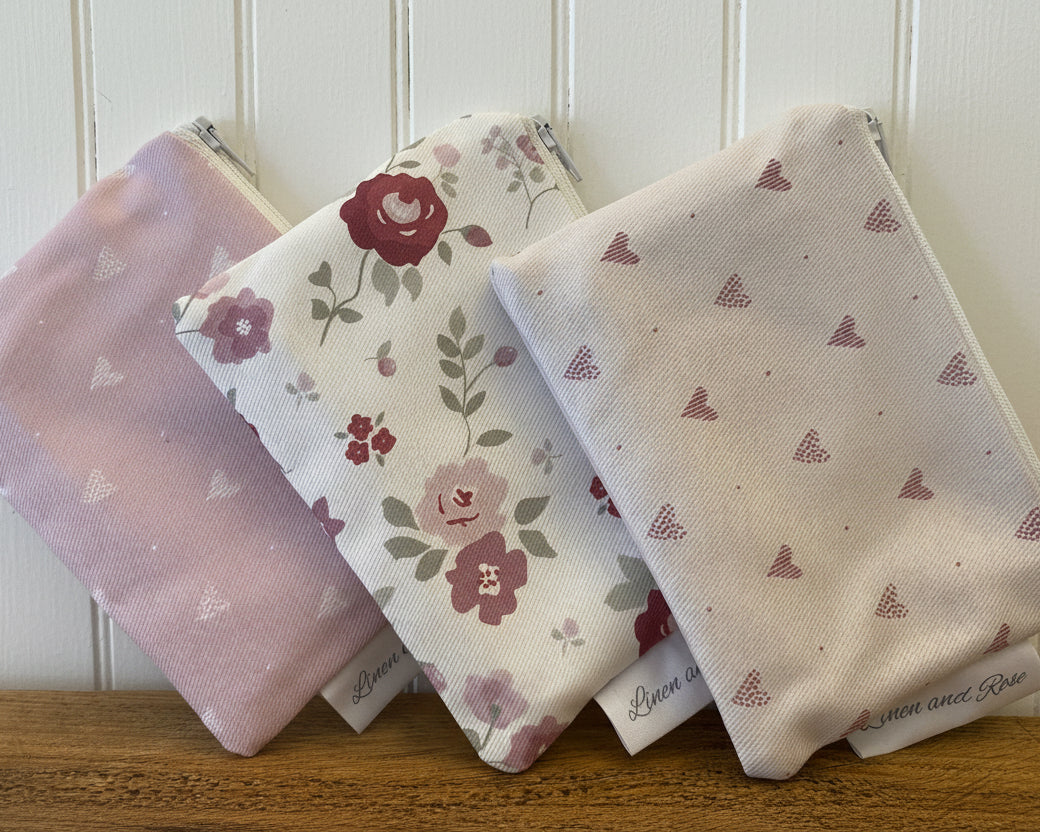 Coin Purse - Heart or Beatrice designs 3 options