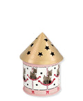 Lantern Round Carousel GreenGate Inge Marie Pink