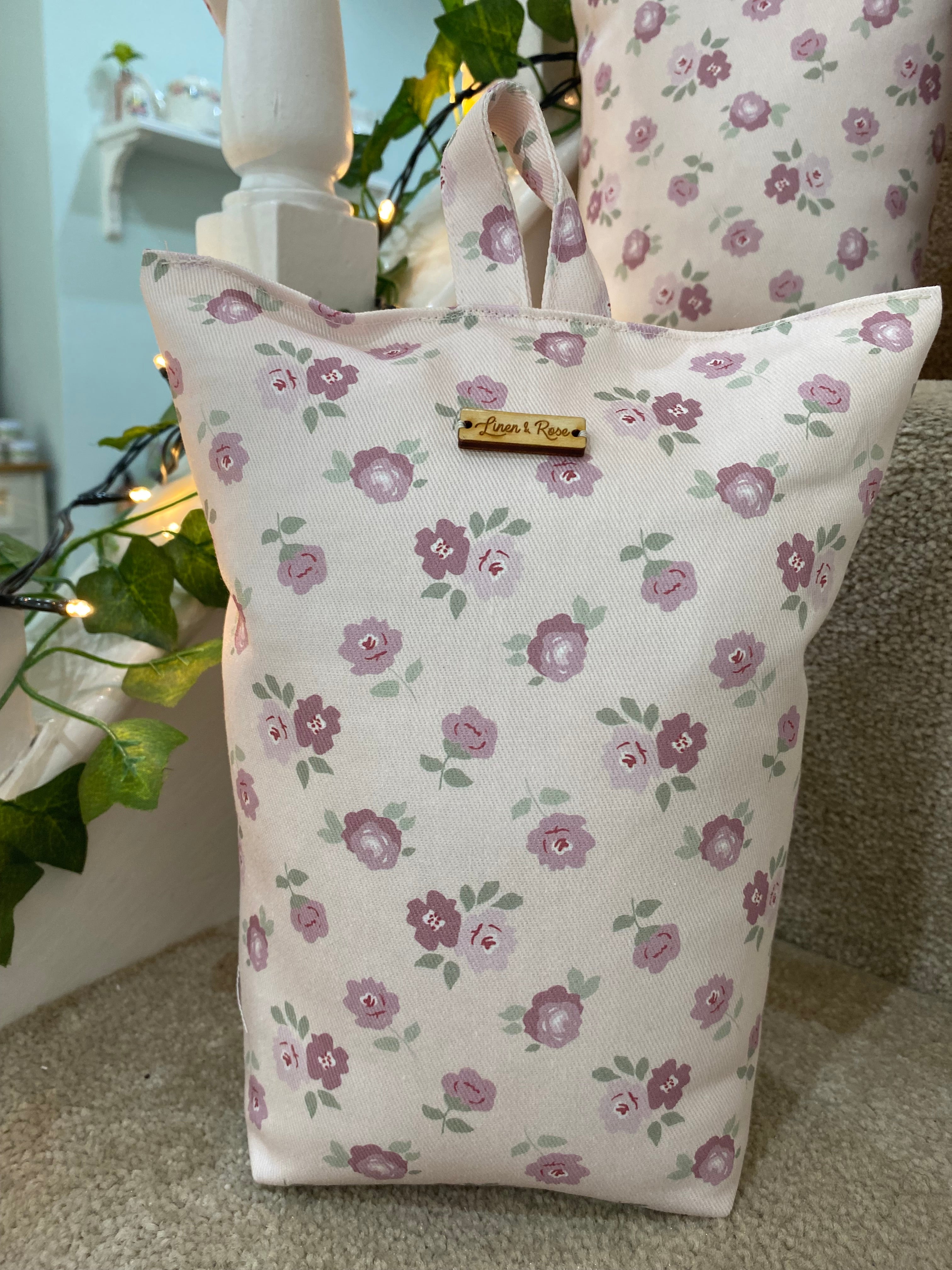 Doorstop - Linen & Rose Martha - Pink