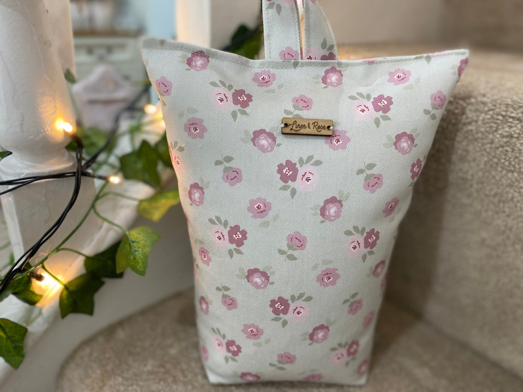 Doorstop - Linen & Rose Martha - Pale Powder green