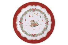 Load image into Gallery viewer, Isabelle Rose - 19.5cm Plate - Bear - Happy Holidays
