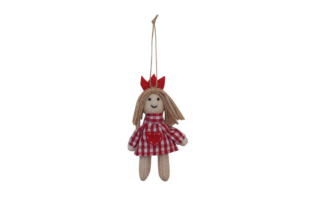 Isabelle Rose -  Hanging Textile Princess