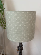 Load image into Gallery viewer, Lampshade - Sarah Hardaker - Coco Duck Egg linen 25cm drum
